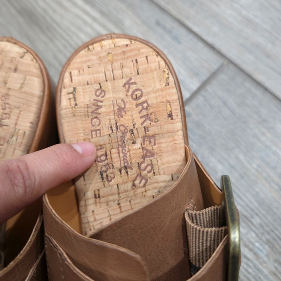 KORK EASE Women’s Taige Brown w/ Leather Strap, 6M, Platform Heel - Picture 12 of 16